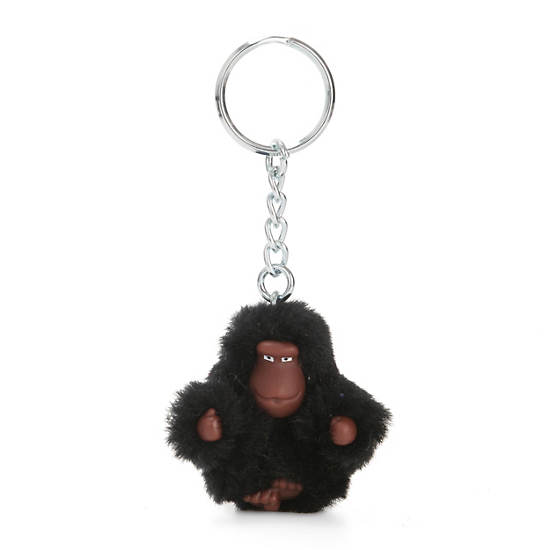 Kipling Sven Extra Small Monkey Keychain Accessories True Black | CA 1978CT